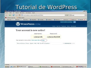 Tutorial WordPress.com