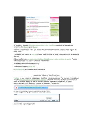 Tutorial Wp5 WordPress