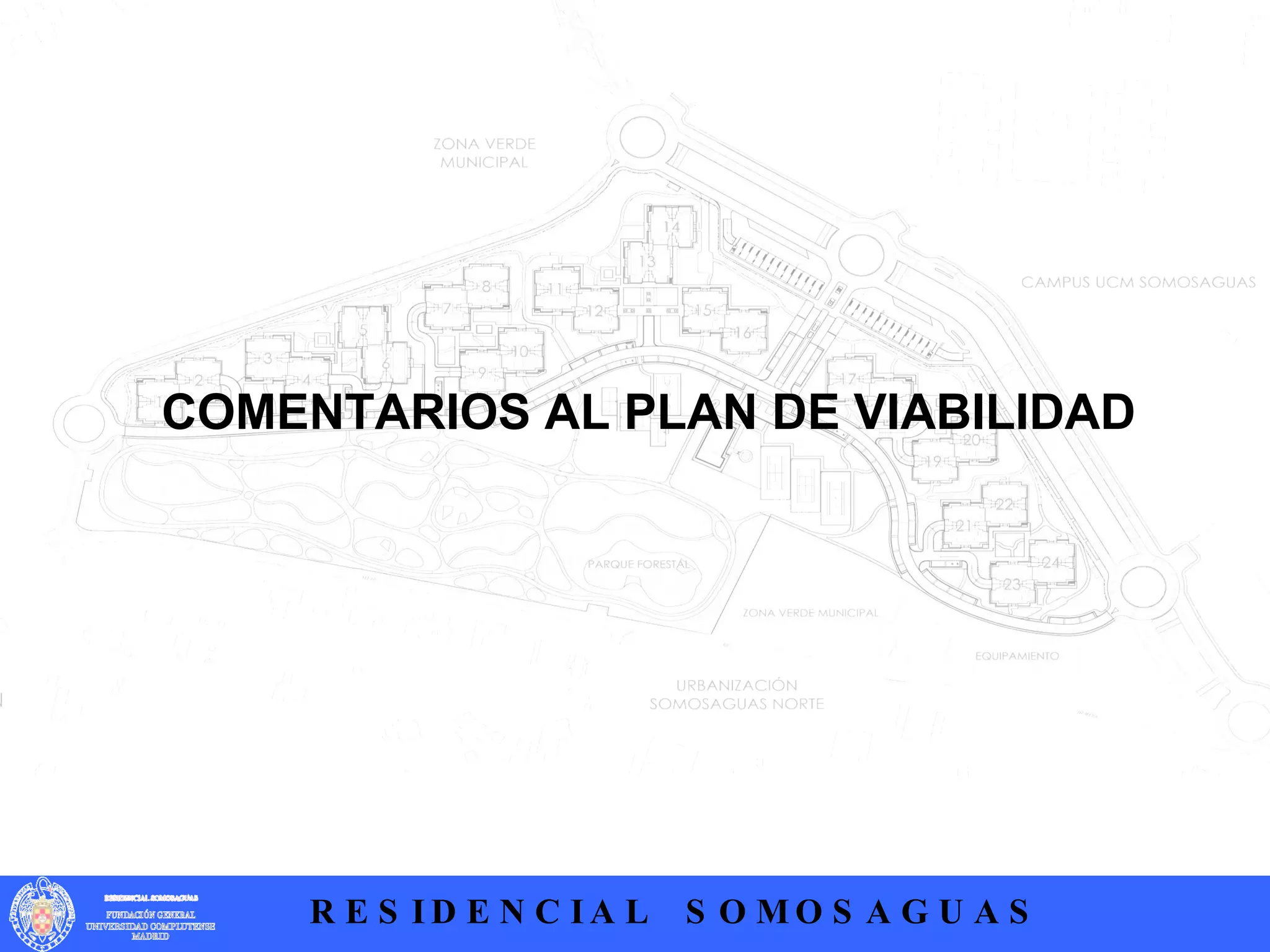 COMENTARIOS AL PLAN DE VIABILIDAD 