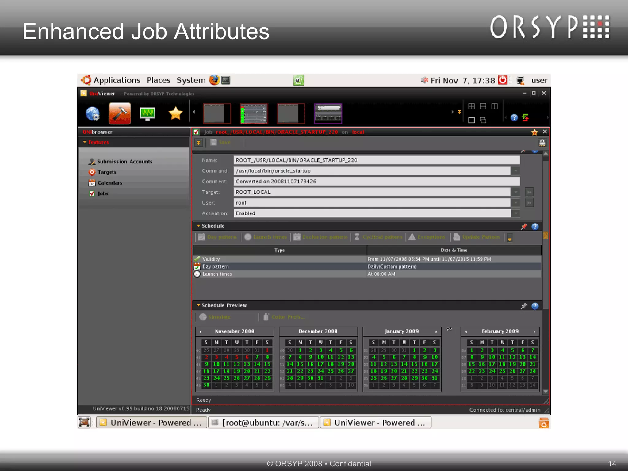Enhanced Job Attributes 