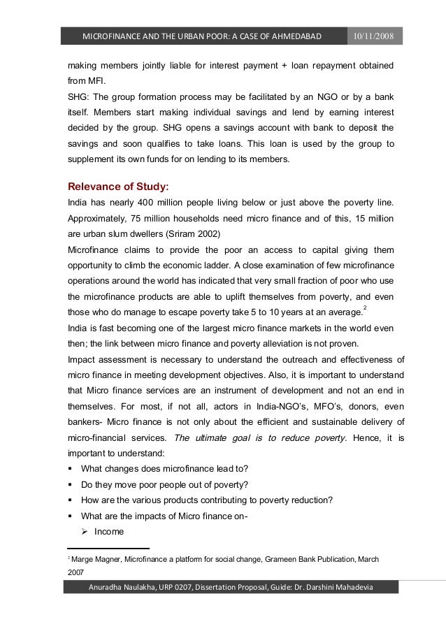 thesis microfinance india thesis microfinance india