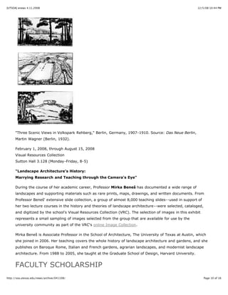 [Utsoa] Enews 4.11.2008