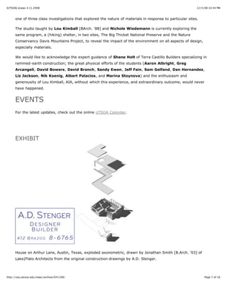 [Utsoa] Enews 4.11.2008