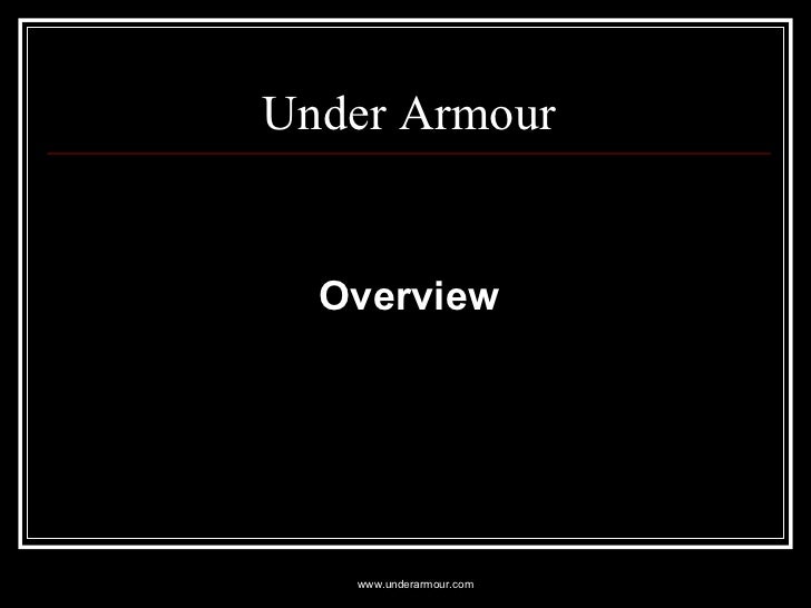 under armour overview
