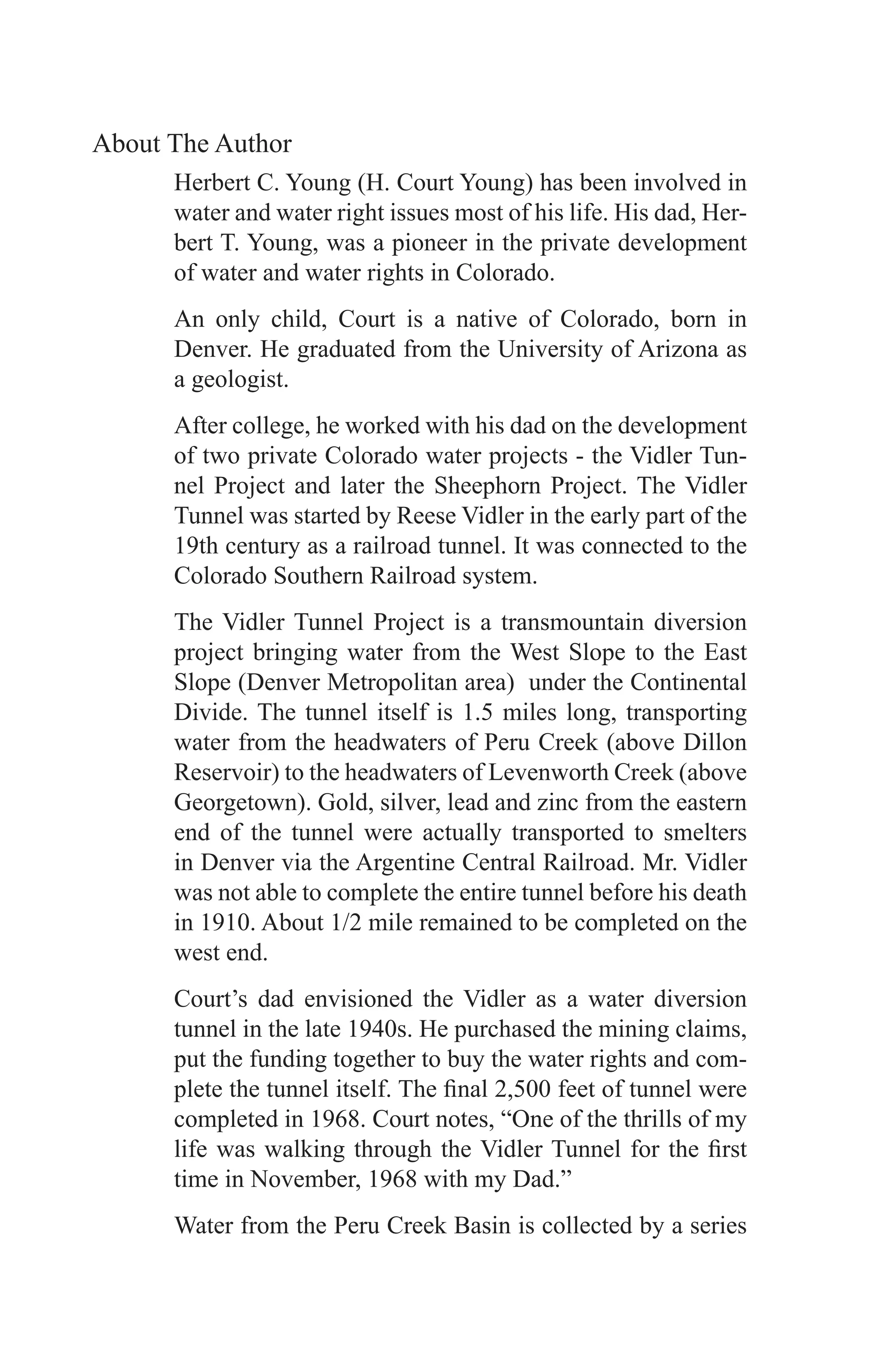 Understanding Water and Terrorism