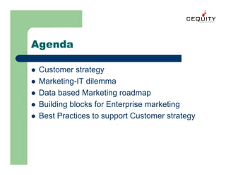 Unica Building A Customer Management Framework