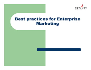 Unica Building A Customer Management Framework