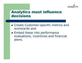 Unica Building A Customer Management Framework