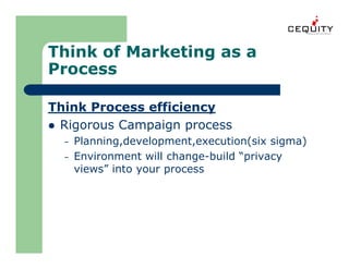Unica Building A Customer Management Framework