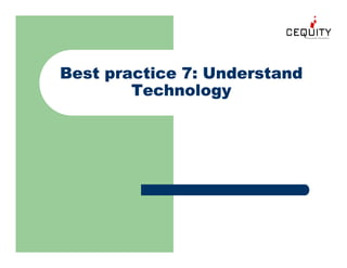 Unica Building A Customer Management Framework