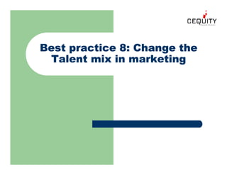 Unica Building A Customer Management Framework