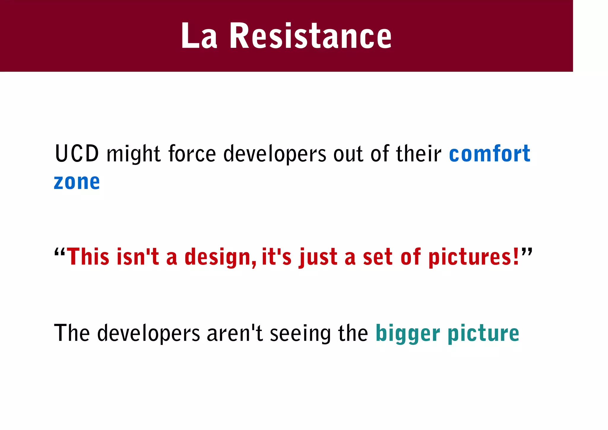 Usability And Software Developers