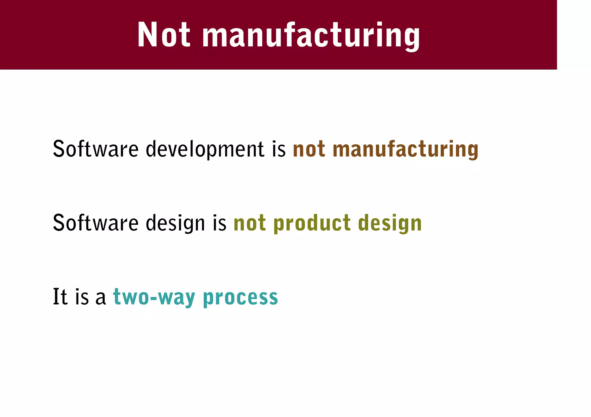 Usability And Software Developers