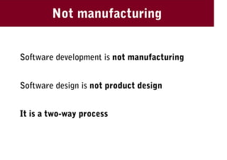 Usability And Software Developers
