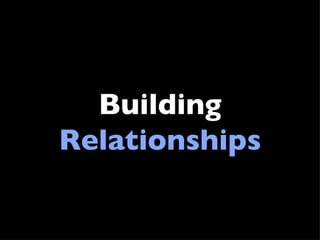 Building Relationships 
