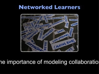 Networked Learners the importance of modeling collaboration 