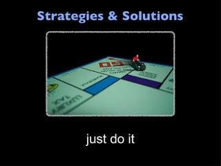 Strategies & Solutions just do it 
