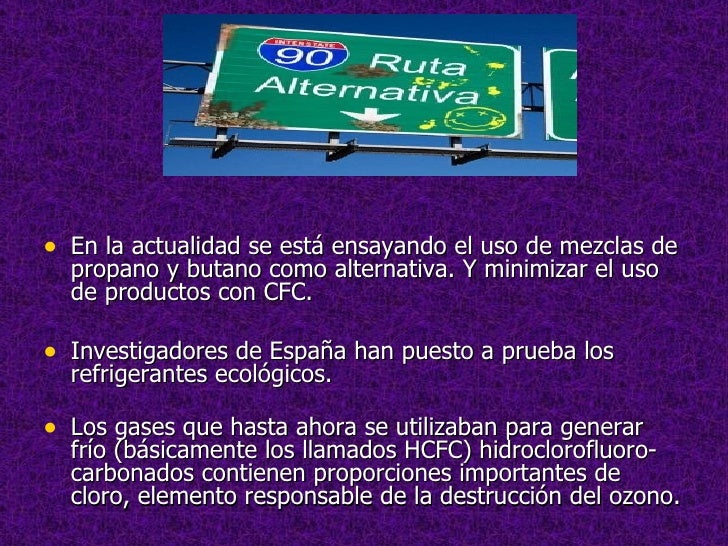 Uso de refrigerantes
