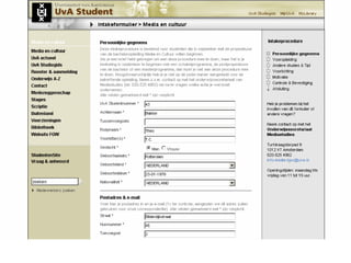 Stap 1 - Persoonsgegevens 