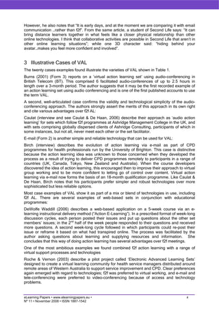 Virtual action learning: What’s going on?