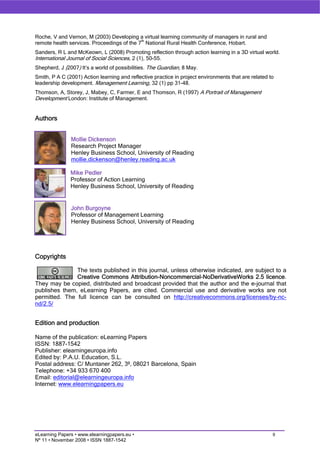 Virtual action learning: What’s going on?