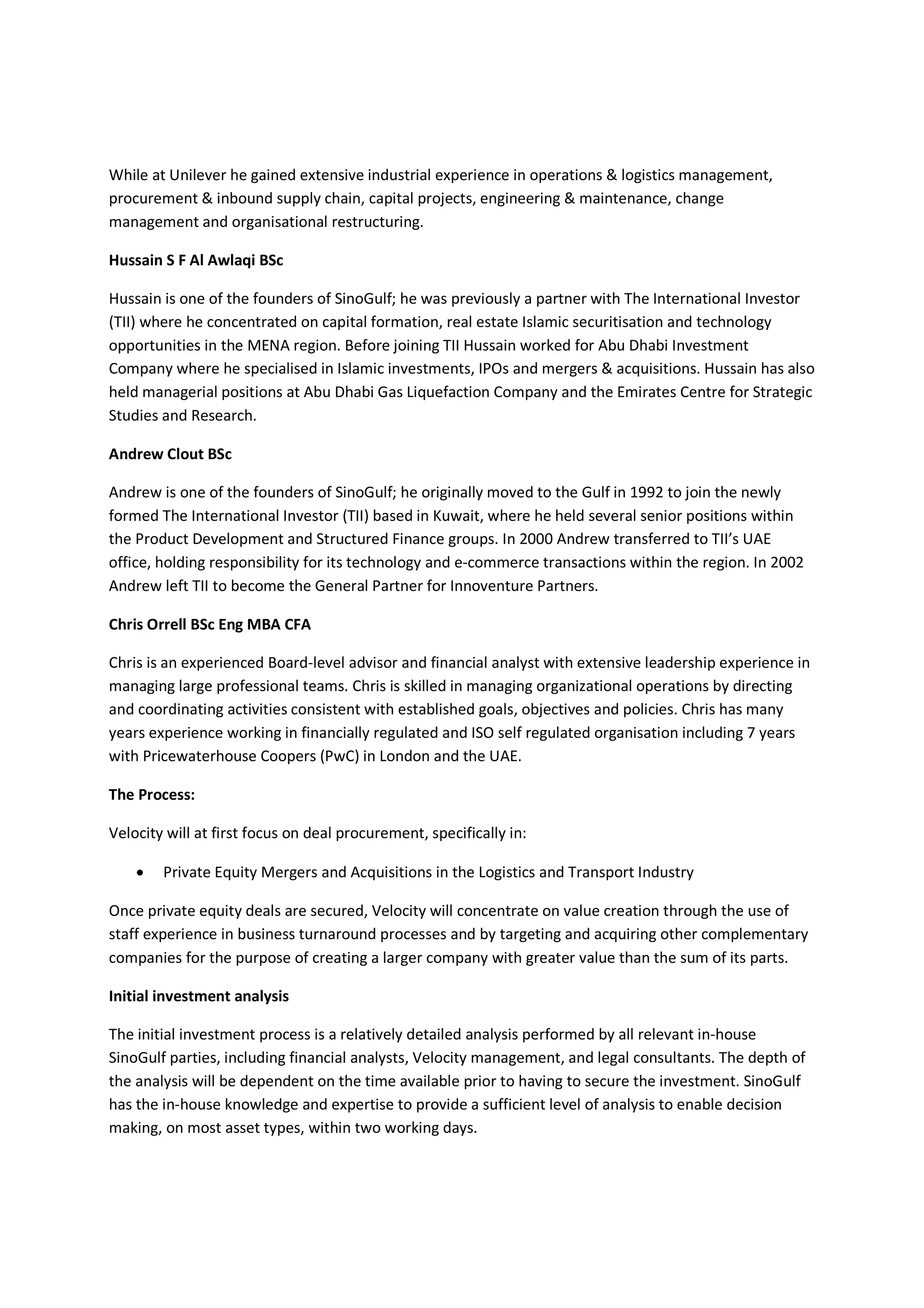 Velocity Introduction