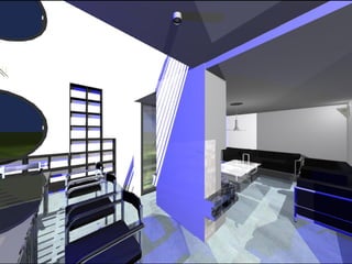 Villa Blue Interior