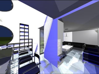 Villa Blue Interior