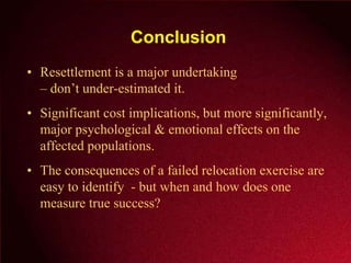 Village Relocation Conference Presenation