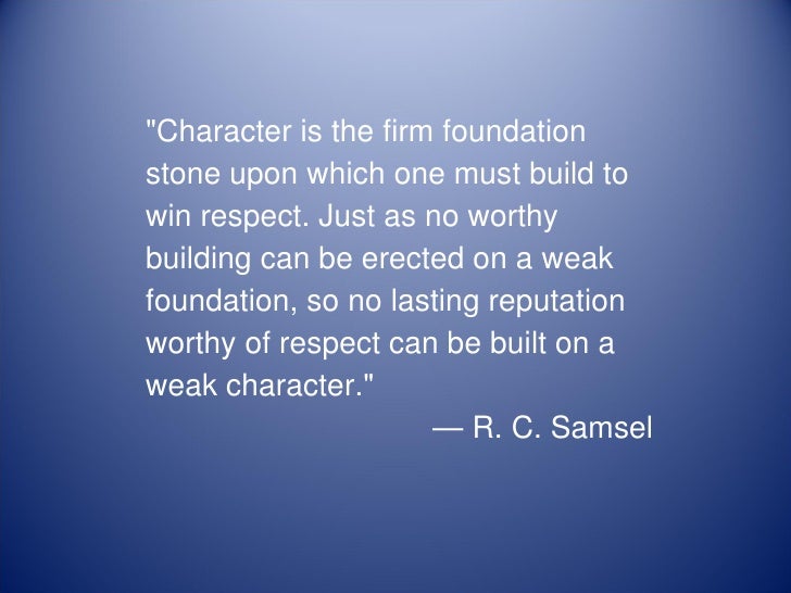 Virtues Of Leadership