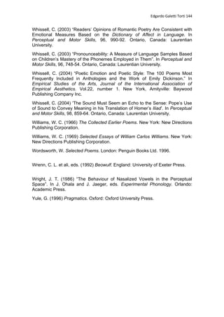 When Poetry Is To Be Heard