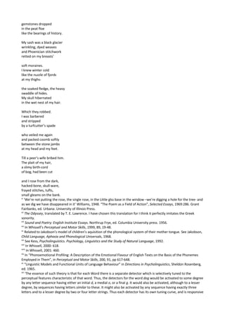 When Poetry Is To Be Heard