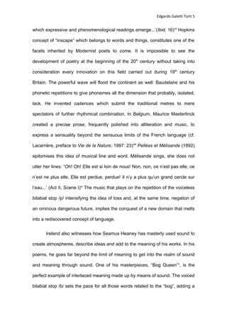 When Poetry Is To Be Heard