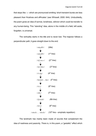 When Poetry Is To Be Heard