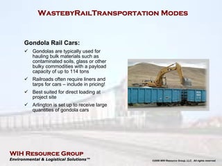 WIH Wastebyrail Program
