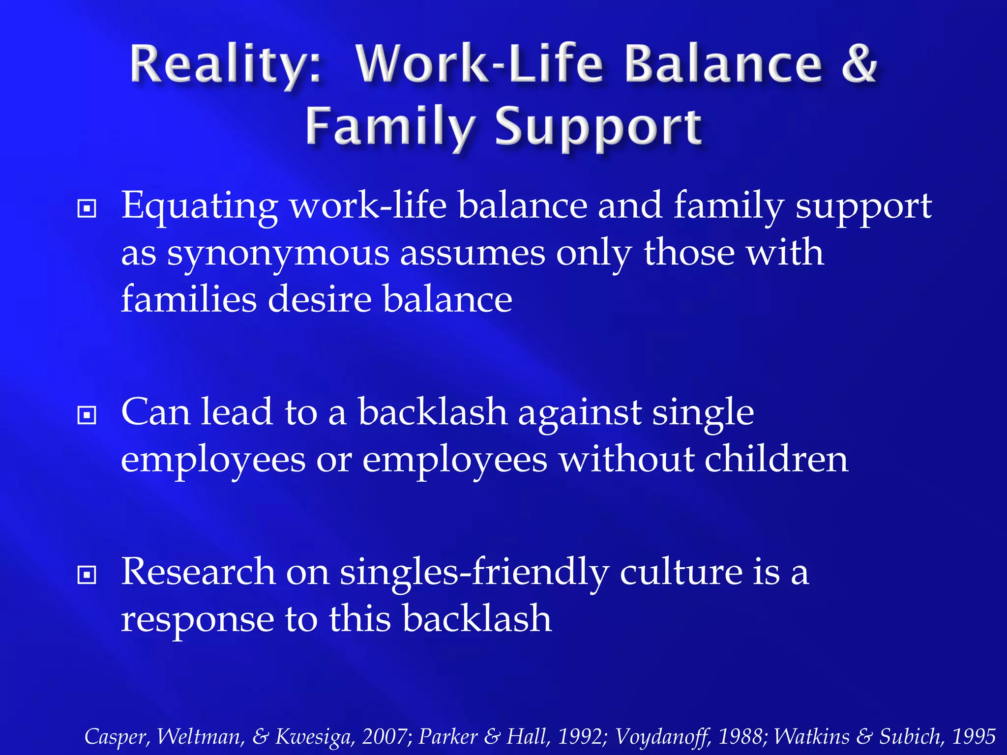 Work-Life Balance Presentation