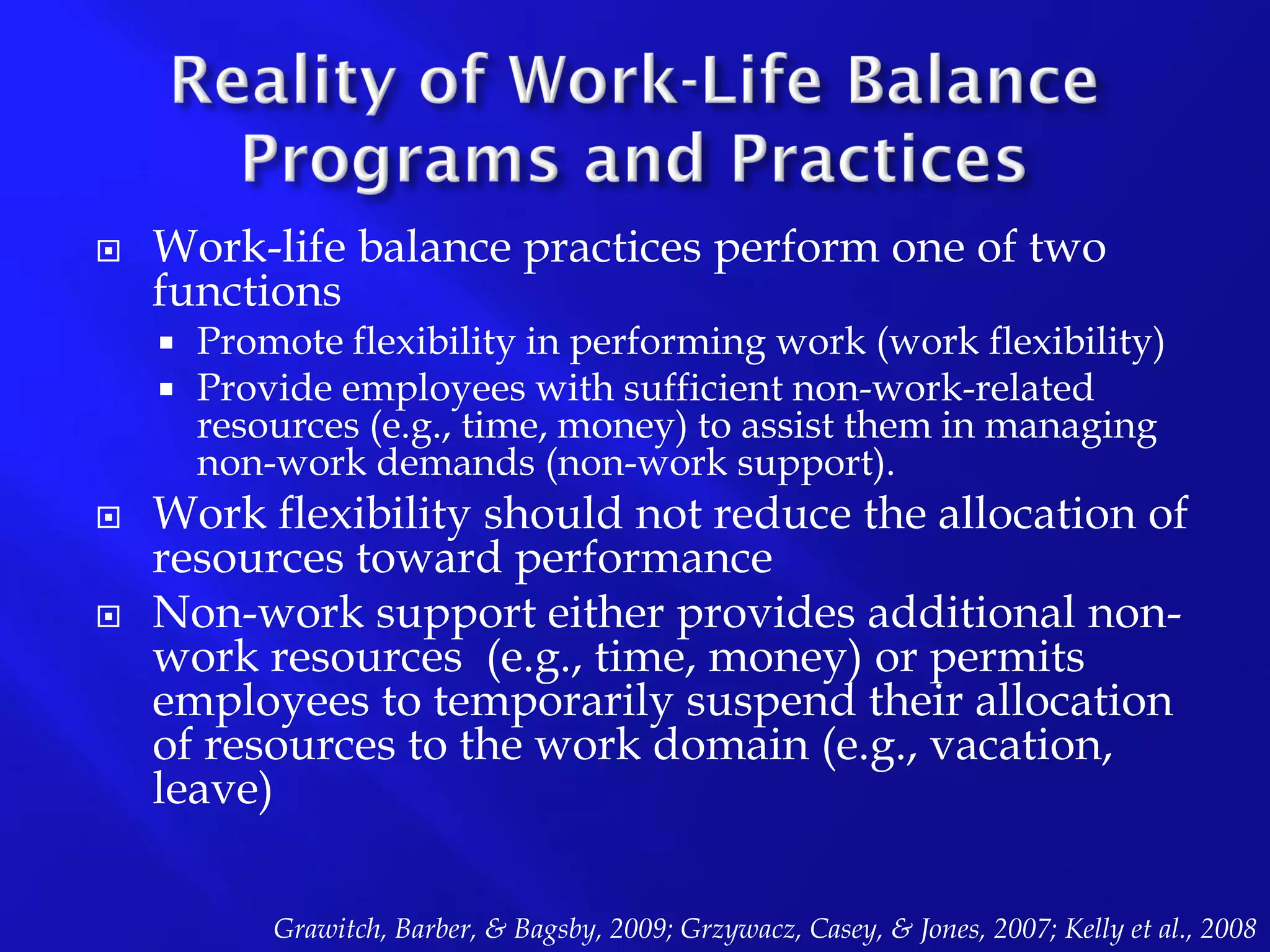 Work-Life Balance Presentation