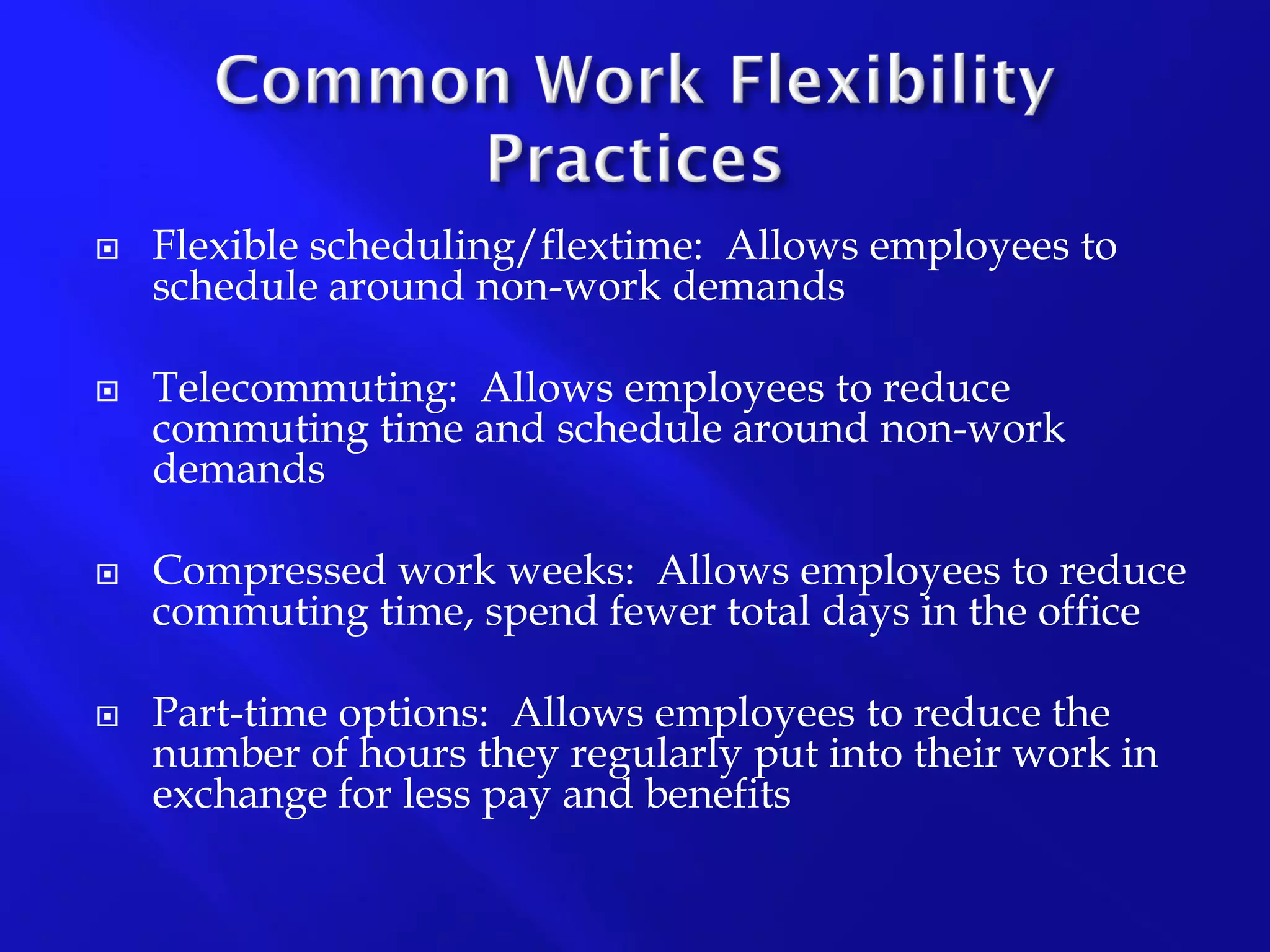 Work-Life Balance Presentation