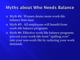 Work-Life Balance Presentation