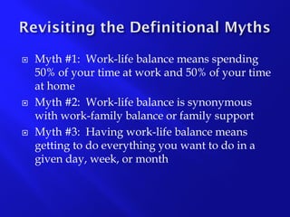 Work-Life Balance Presentation