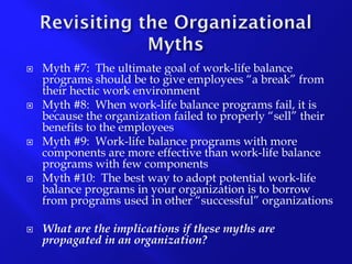 Work-Life Balance Presentation