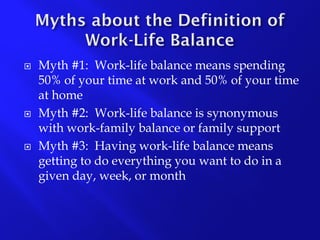 Work-Life Balance Presentation
