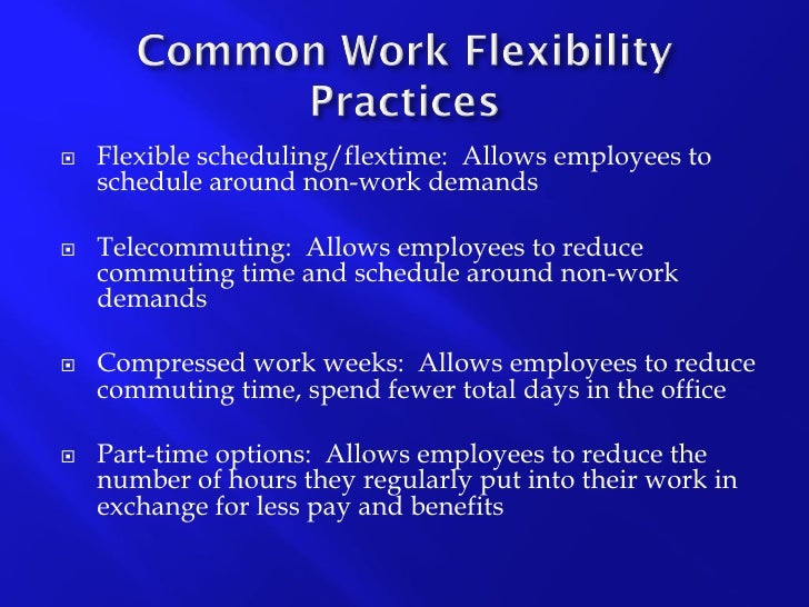 advantages of flextime advantages of flextime