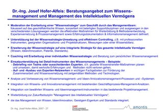 Instrumente für Strategie, Umsetzung und Controlling im Wissensmanagement