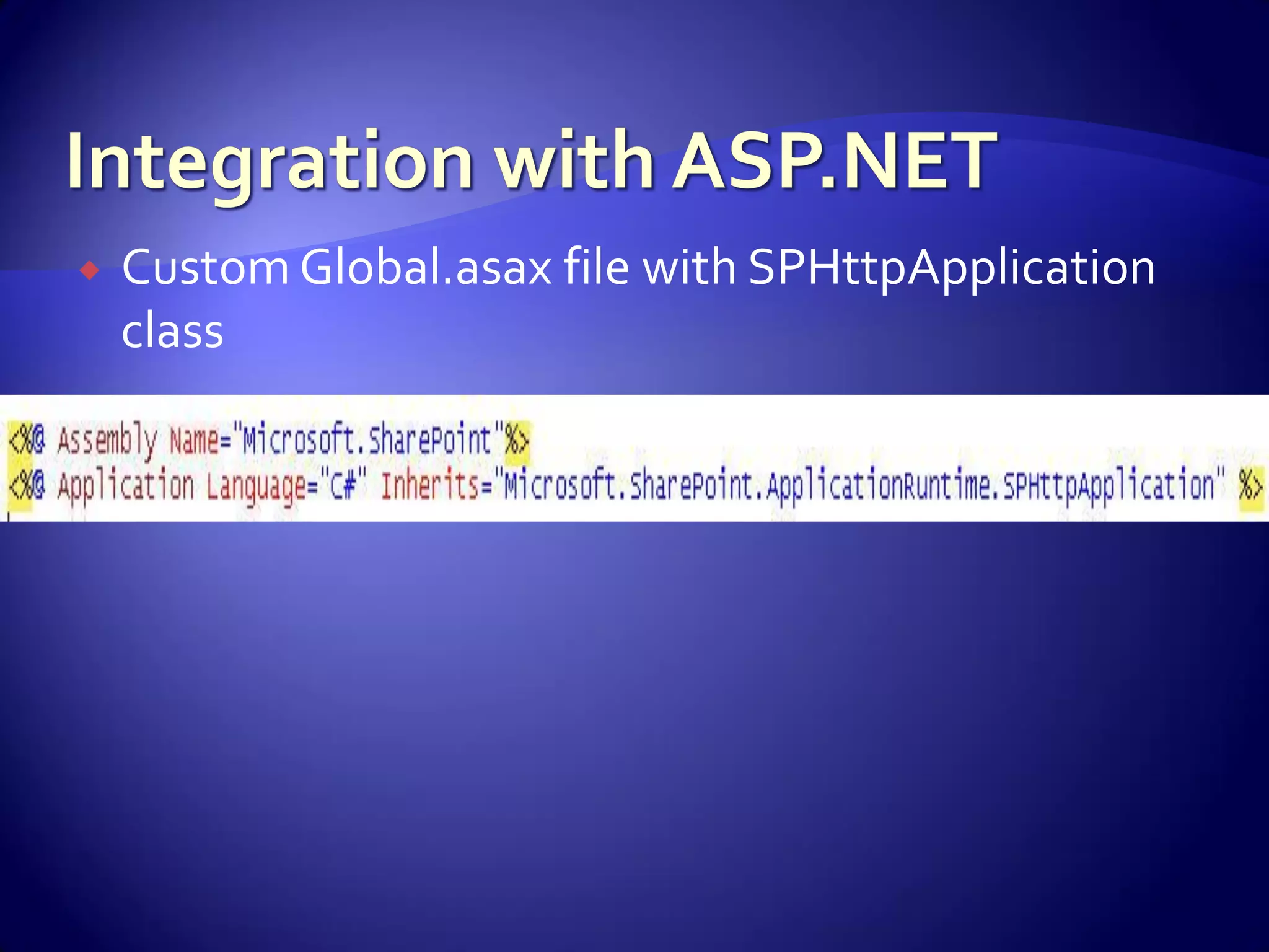 WSS And Share Point For Developers