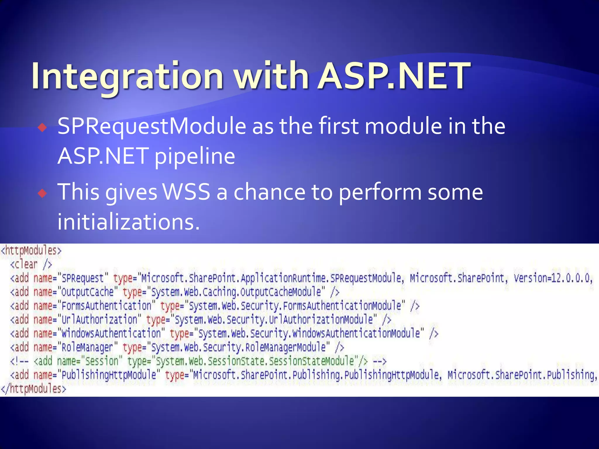 WSS And Share Point For Developers