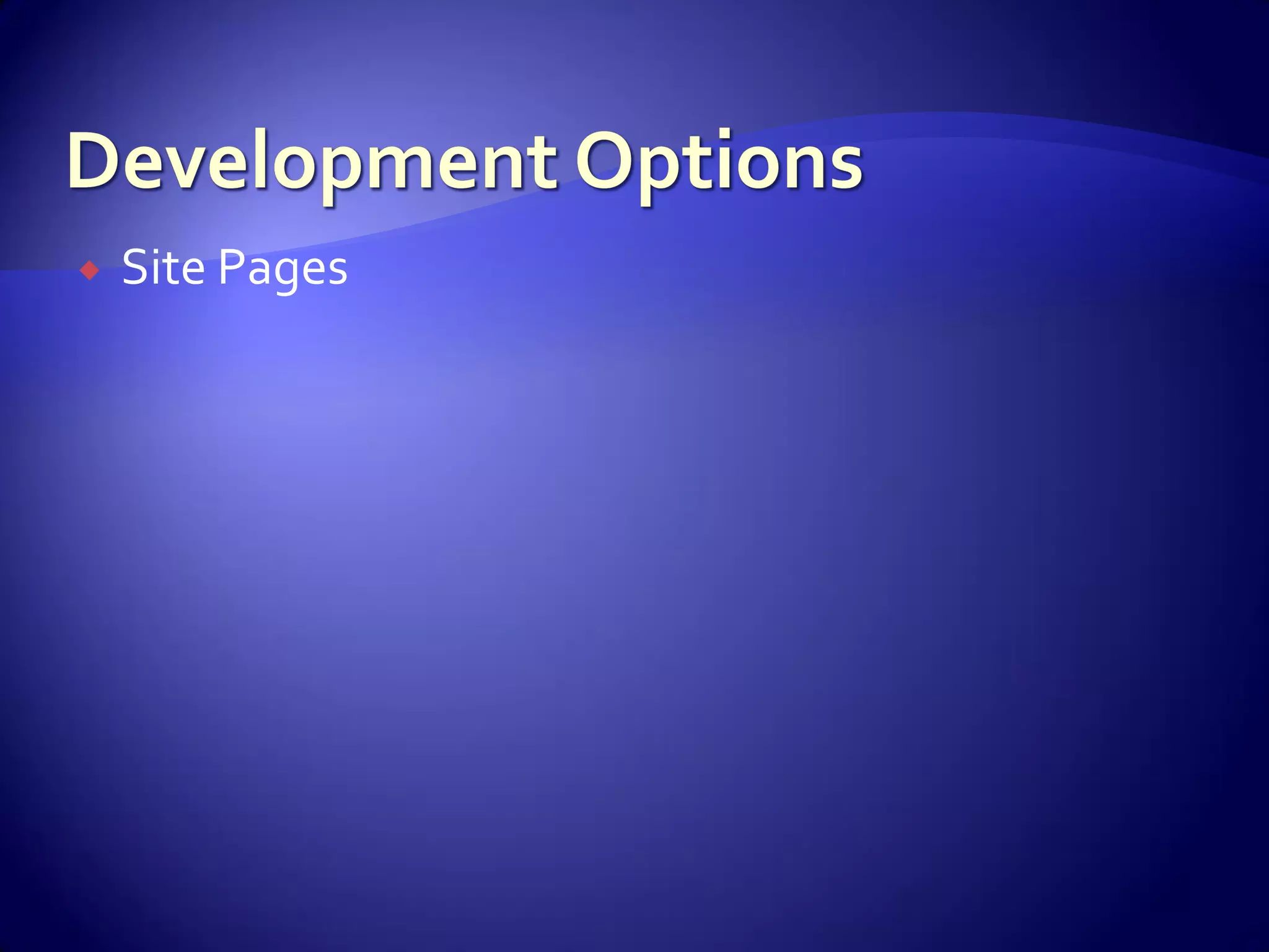 WSS And Share Point For Developers