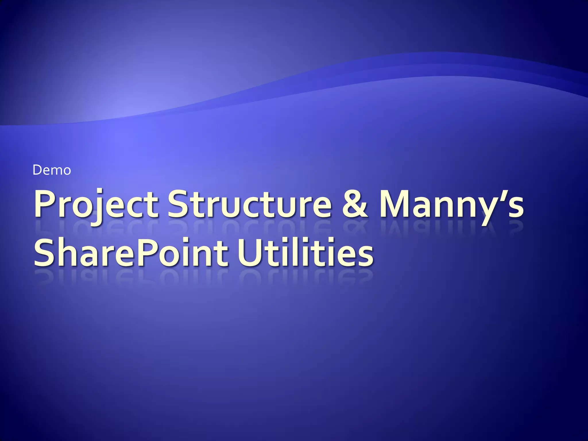 WSS And Share Point For Developers