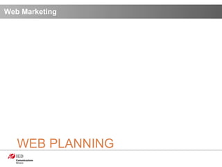 Web Marketing WEB PLANNING 