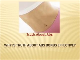 Truth About Abs 